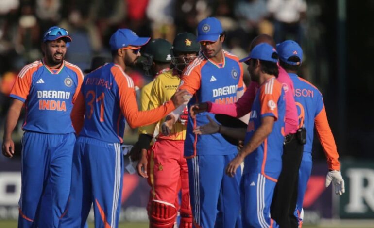 IND vs ZIM: Shubman Gill Hails Remarkable Team Effort as India Take 2-1 Lead | Cricketnext News