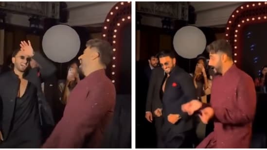 Ranveer Singh and Arjun Kapoor set the dance floor on fire at Anshula Kapoor’s reception, groove to Tune Maari Entriyaan