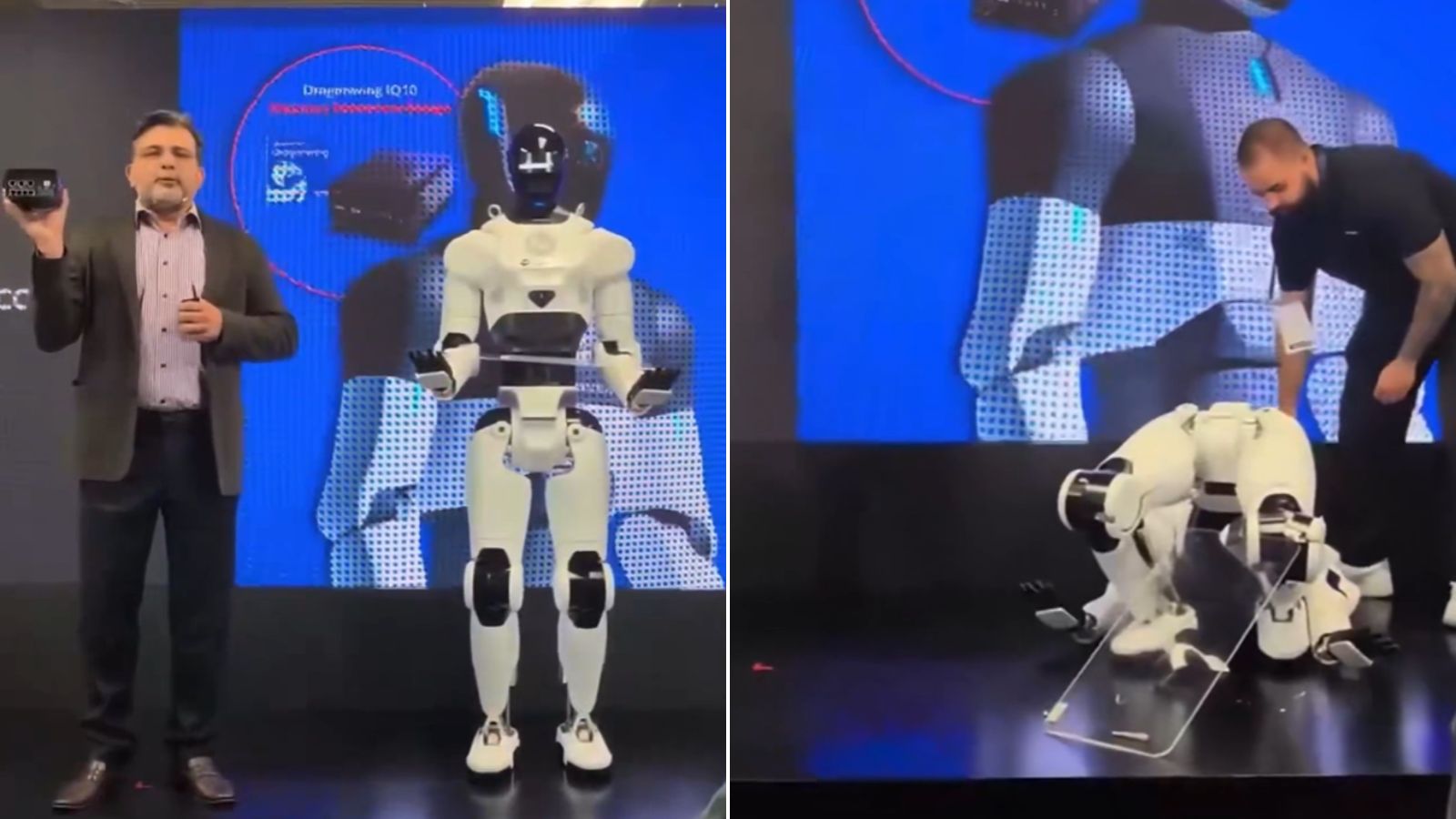 Humanoid robot, powered by Qualcomm’s AI chips, collapses during Taipei event | Technology News