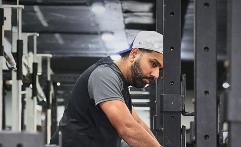 Rohit Sharma Sweats It Out at Mumbai Cricket Association’s Renovated Gym: See Photos | Cricketnext News