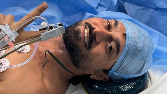 Salman Yusuf Khan on freak accident that led to hand surgery: I slipped, fell 13 feet and broke my hand