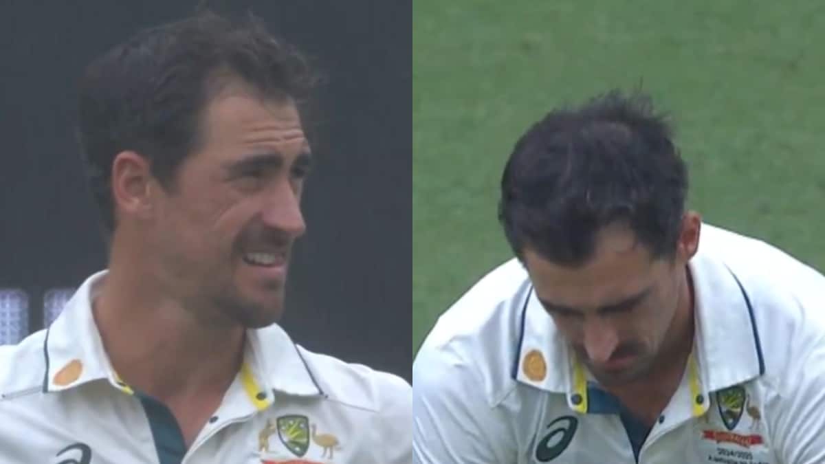 Mitchell Starc Expresses Visible Frustration At Another Rain Interruption At The Gabba | Watch | Cricket News