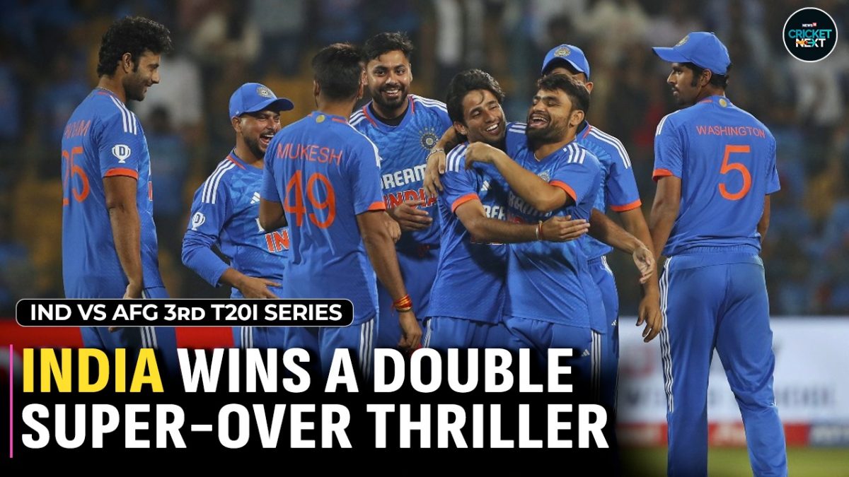 IND vs AFG, 3rd T20I: India Beat Afghanistan in A Double Super-Over Thriller