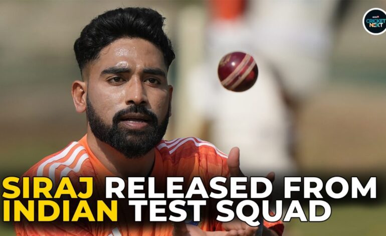 Mohammed Siraj Released From India Squad Ahead of Second Test Against England in Vizag