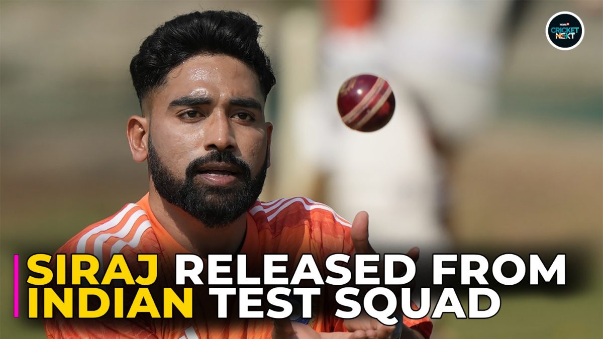 Mohammed Siraj Released From India Squad Ahead of Second Test Against England in Vizag