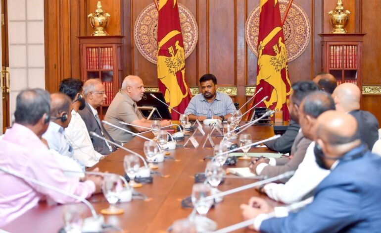 Dissanayake holds talks with leaders of ethnic minorities, underscores need for ‘national consensus’ on new Constitution