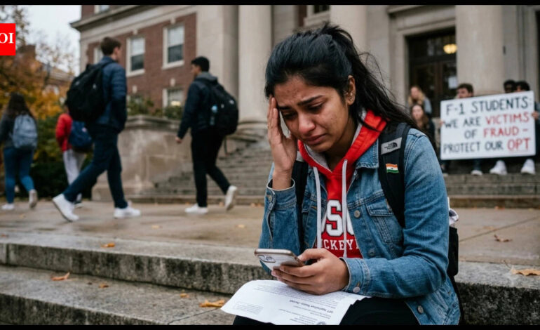 ‘I’m still in shock my OPT is revoked’: Indian student’s appeal to choose ‘legit employers’ in US goes viral; ‘Asked me to leave in 30 days’