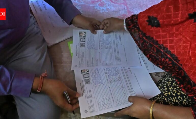 16.4% deleted in Haryana draft roll; 10.8% in Andhra Pradesh | India News