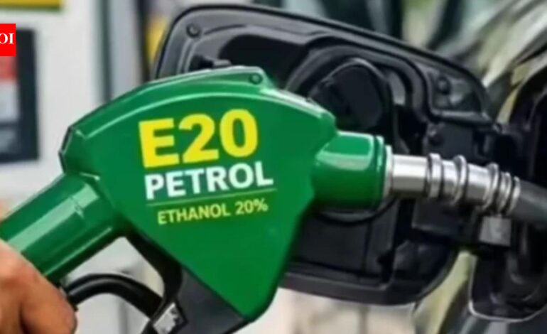 Reaction teams to flag ‘fake info’ on E20 blending | India News