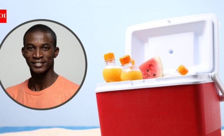 Environmentally Friendly Cooler: Meet Quazeem Tiamiyu, a student who turned discarded wood into insulation for beverage coolers