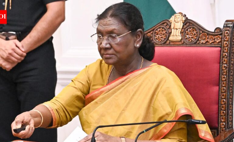 President Murmu assents to anti-paper leak amendment Bill | India News