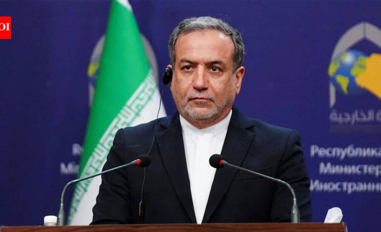 ‘Act of aggression against Iran’: Araghchi warns UK over US access to British military bases