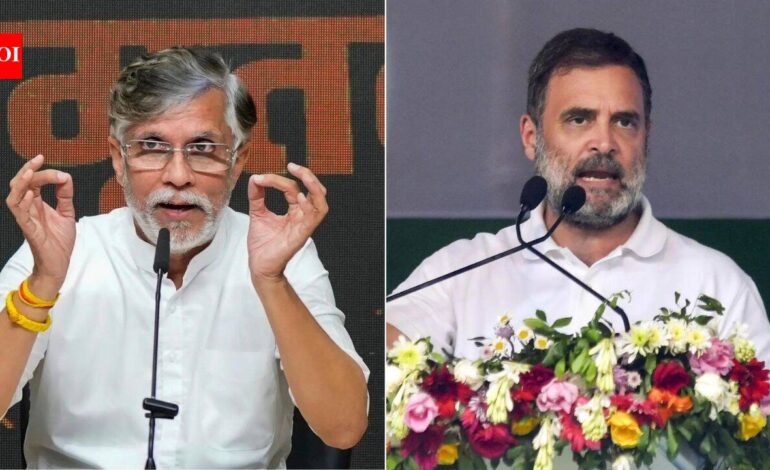‘Govt forgets when donations are stolen’: Congress defends Rahul Gandhi after Ram Mandir skit FIR | India News