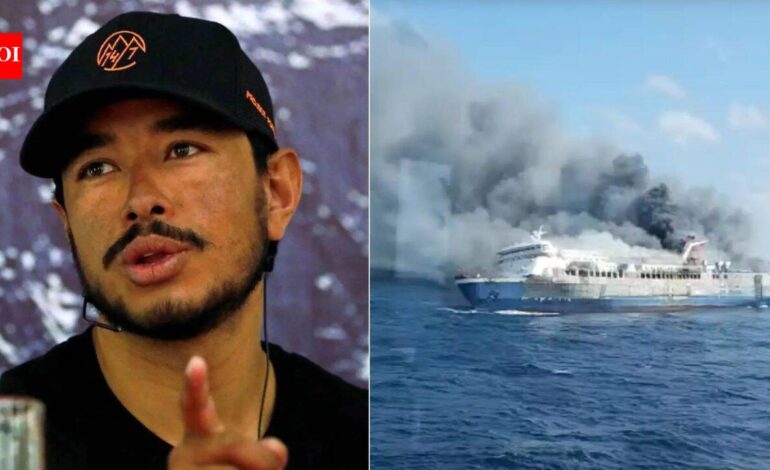 Evening news wrap: Indonesia ferry fire kills 5, rescue teams recover Nirmal Purja’s body & more | India News