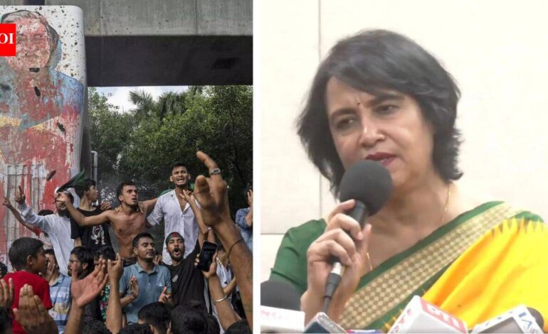 ‘2024 movement fooled Bangladesh’: Taslima Nasreen’s ‘lesson’ warning over Delhi student protests | India News
