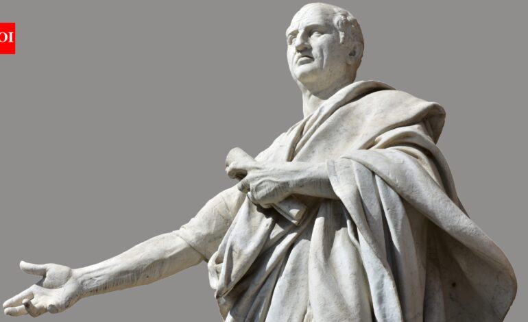 Quote of the day by Cicero: ‘If we are not ashamed to think it, we should not be ashamed to say it’ and the slow psychological toll of hiding what you really believe