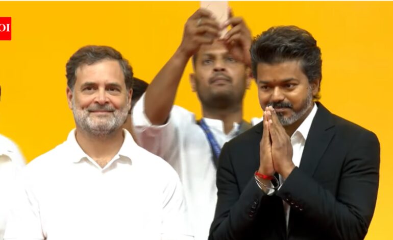 TVK & Congress not on same page on Cauvery | India News