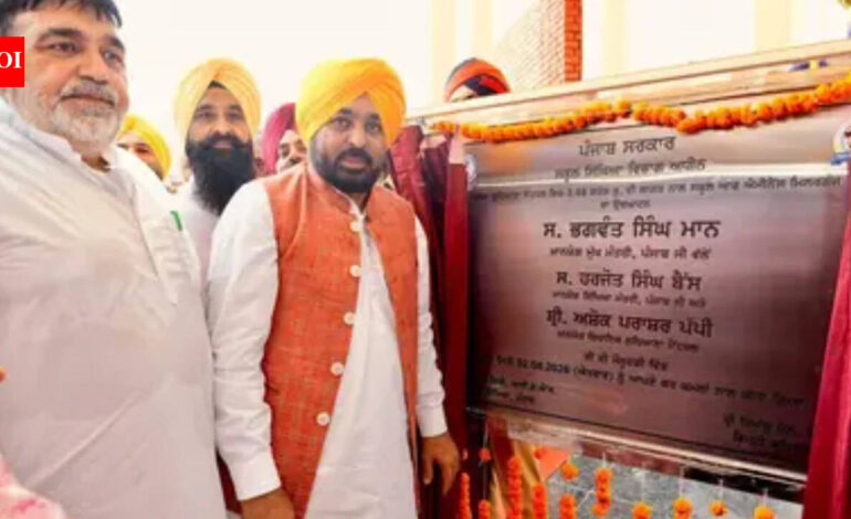 CM Mann inaugurates two ‘Schools of Eminence’ in Ludhiana | India News