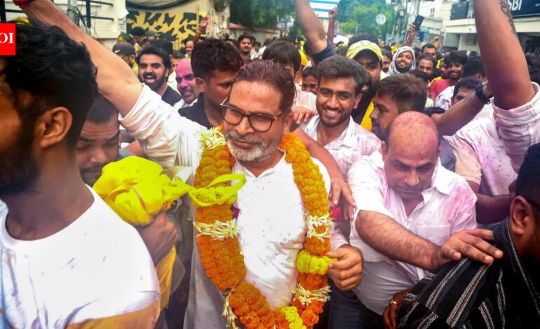 ’30-yr-stronghold fell in 30 days’: Prashant Kishor’s jibe at BJP as he eyes historic Bankipur win | India News