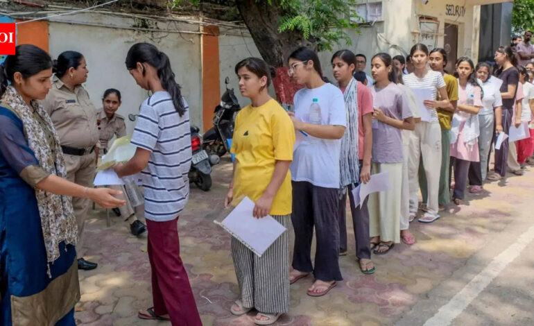 ‘Want to place NEET question paper safeguards on record’: Centre tells SC | India News