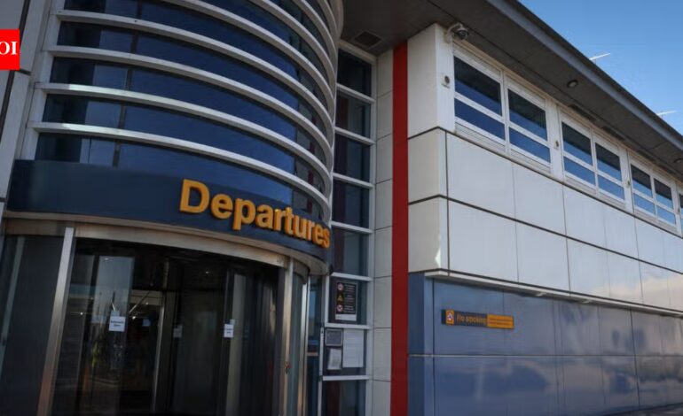 Kevin Smith paid £5 after dropping off his son and another £5 when collecting him; East Midlands Airport still sent two £100 fines