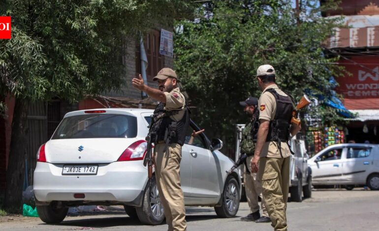 J&K: Days after Kulgam terror attack, man with grenade held in Pulwama | India News