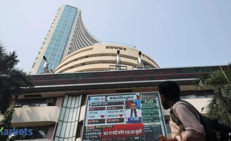 Sensex falls 210 points, Nifty closes below 24,650 as market snaps 4-day gaining streak