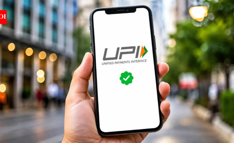 Government may allow fees on UPI payment above Rs 2,000 | India News