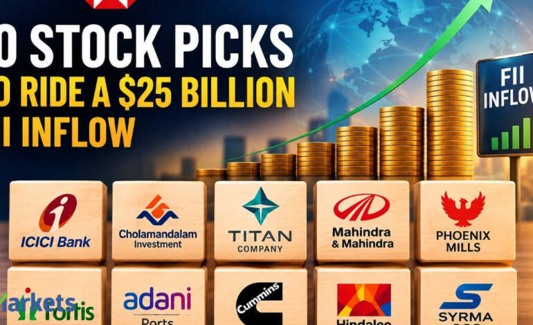 HSBC picks ICICI Bank, Titan, 8 other stocks to ride a potential $25 billion FII inflow as AI trade volatility looms