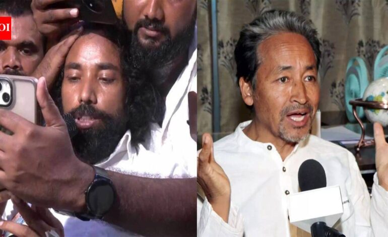 Jharkhand student protest: Mahto takes water after Sonam Wangchuk’s appeal, to continue hunger strike | India News