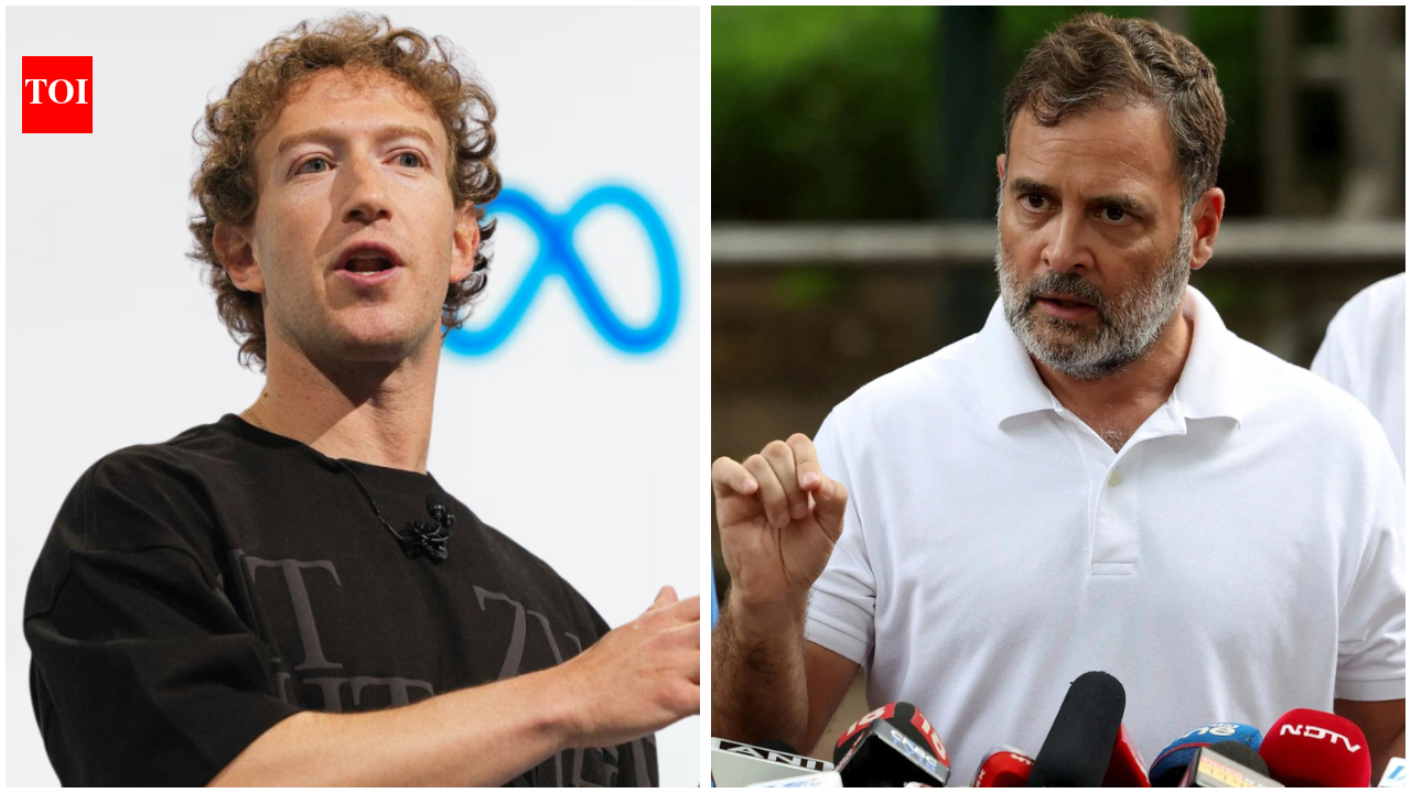 Meta Ceo Apologises: Evening news wrap: Meta CEO Mark Zuckerberg apologises to Centre; Rahul Gandhi meets student protesters, targets PM Modi & more | India News