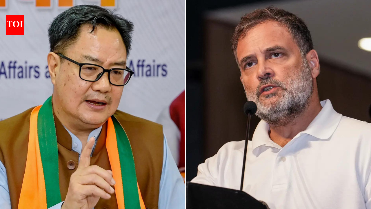 Rijiju reaches out to Rahul on delimitation bill | India News