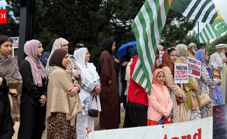 Pakistan crackdown in PoK draws protests on UK streets