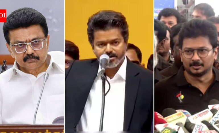‘Budget to praise CM Vijay, not address drought’: MK Stalin, Udhayanidhi say TVK has failed farmers | India News