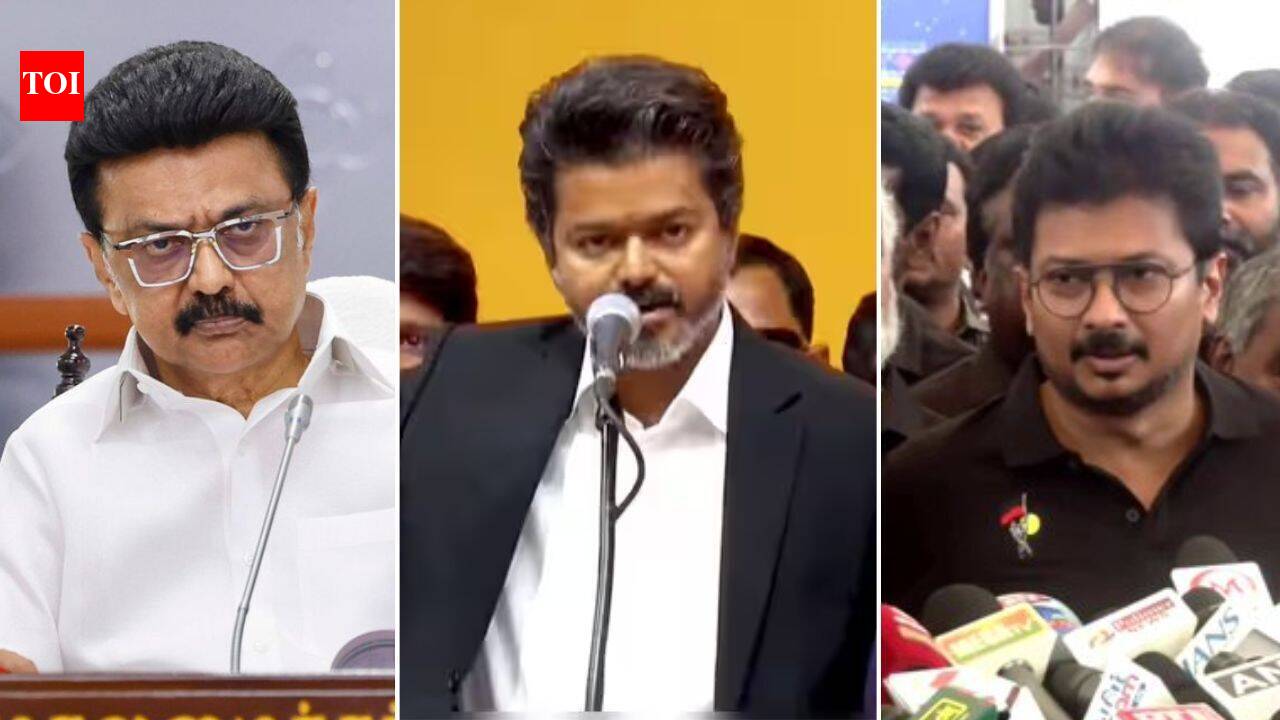 ‘Budget to praise CM Vijay, not address drought’: MK Stalin, Udhayanidhi say TVK has failed farmers | India News