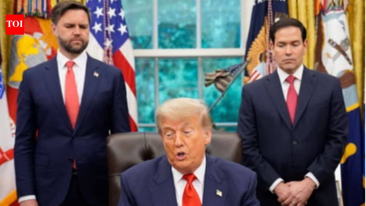 JD Vance over rubio for 2028? what trump reportedly told donors at private meeting | World News