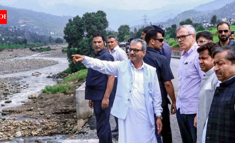 J&K CM visits flood-hit Rajouri, reviews relief measures | India News
