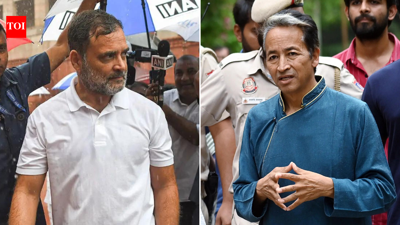 Rahul ignored plan to end my fast, says Sonam Wangchuk | India News