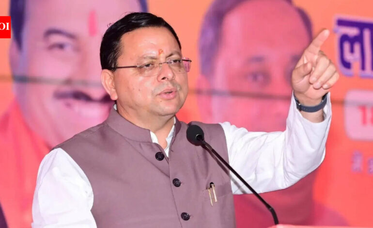 Pushkar Singh Dhami: Uttarakhand CM Dhami approves Rs 1,967 cr for urban infrastructure, GIS-based drainage projects | India News