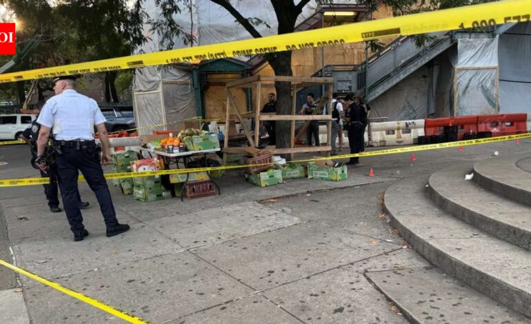 Video: 2 injured after gunman opens fire near New York subway station | World News