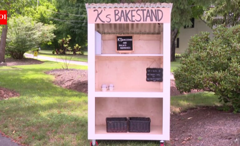 A Cumberland mother’s new farm stand was stolen before she could use it; strangers John and Casey Adams rebuilt it for free, even after their tools were stolen