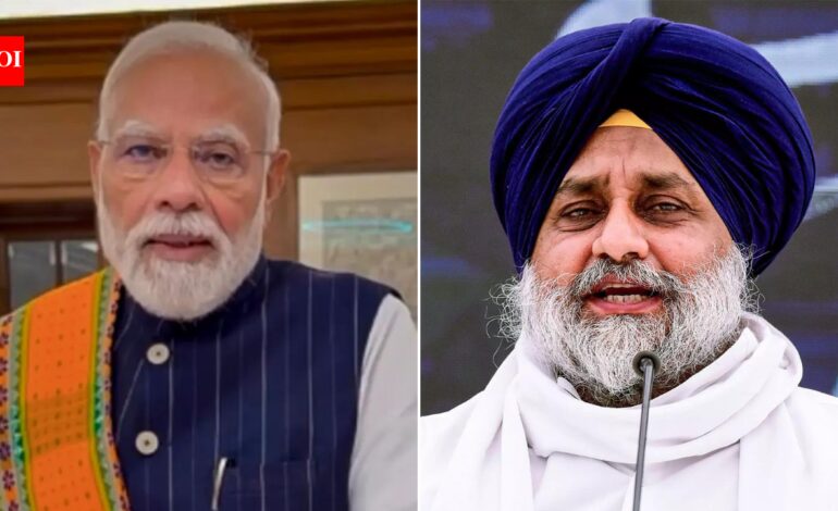 PM Modi’s meet with Badal fuels buzz about BJP-SAD pact | India News