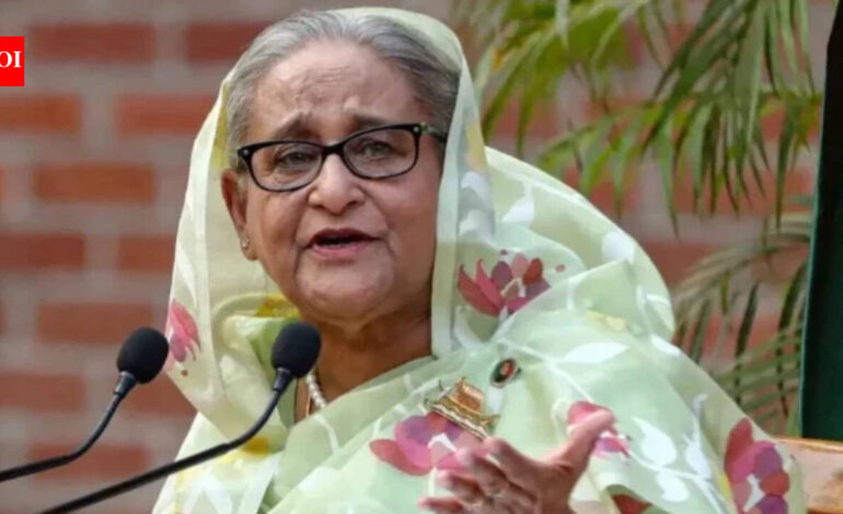 No government role, don’t endorse Hasina’s remarks at private media event: MEA | India News