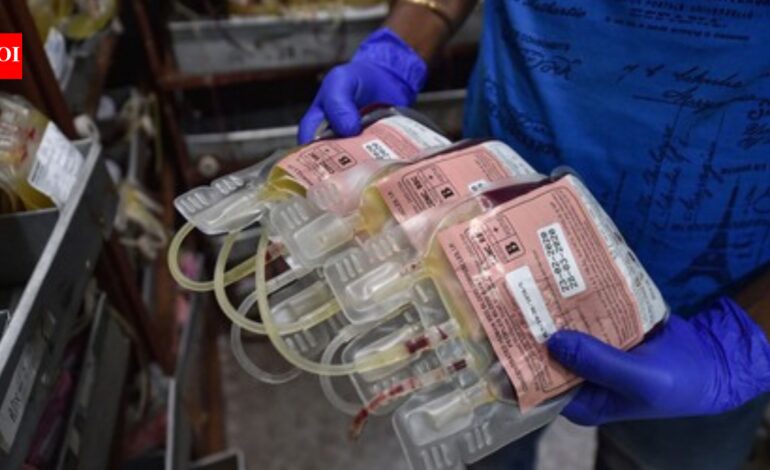 17.4 lakh blood components discarded in 2025 despite record collection | India News