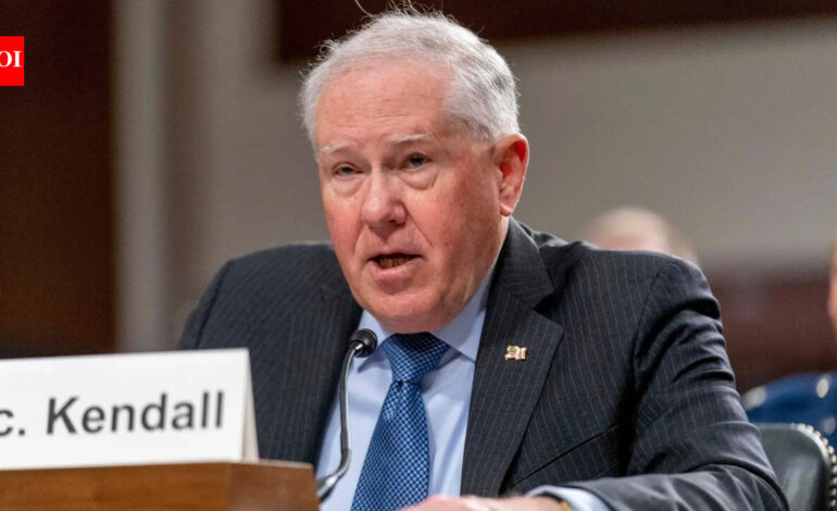 Pentagon strips ex-Air Force secretary Kendall of security clearance over Air Force One claim