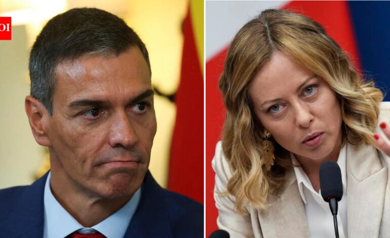 Sanchez vs Meloni: Spain imposes Italy border checks as Ceuta migrant row escalates