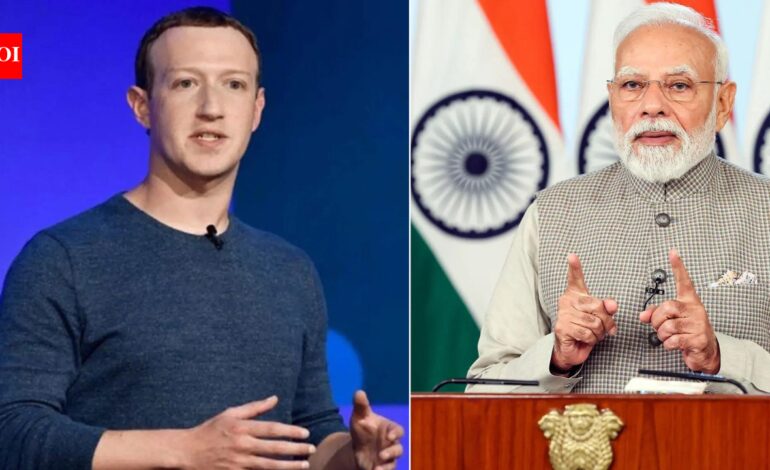 Centre seeks Meta’s action on deepfakes, awaits legal opinion on further steps | India News