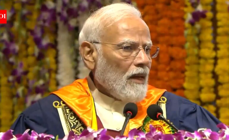 ‘Should have been more’: PM Modi disappointed over ‘just one or two’ girls among IIT Delhi medal winners | India News