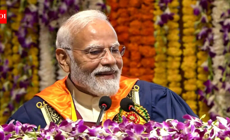 ‘Keep your curiosity alive’: PM Modi addresses IIT Delhi graduates; highlights rapid tech shift | India News