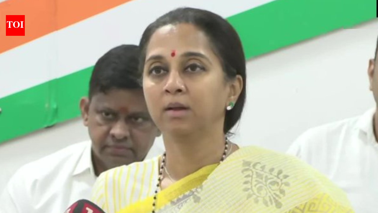 Supriya Sule: Supriya Sule opposes FCRA Bill, urges Centre to withdraw it or send it to JPC | India News